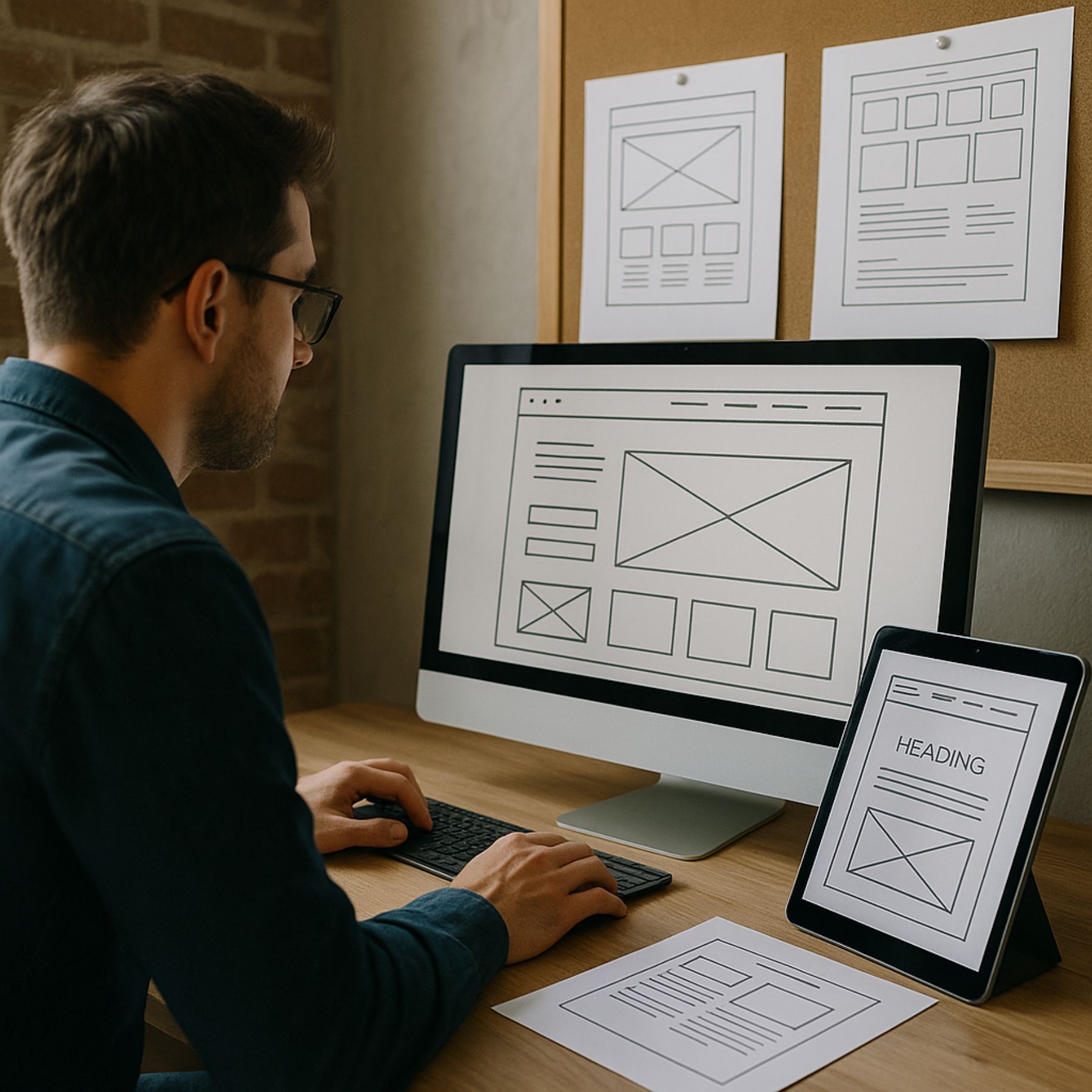 Wireframes & Mockups